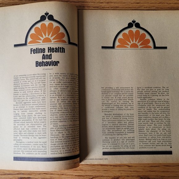 Vintage December 1973 Cat Fancy Photography, Hemingway Cats, - Picture 5 of 16